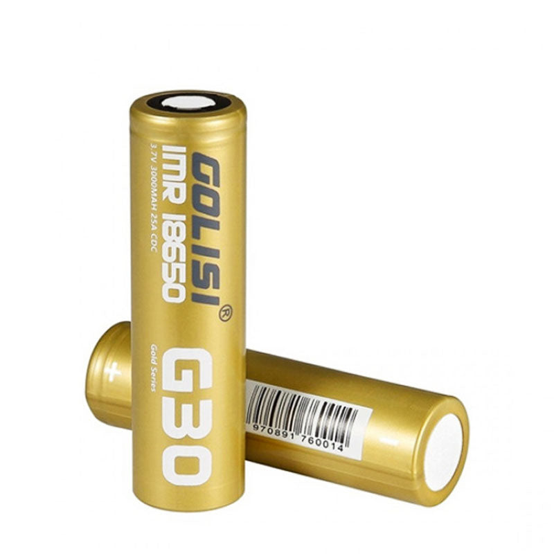 Golisi 18650 Batteries G30 3000mAh 20A