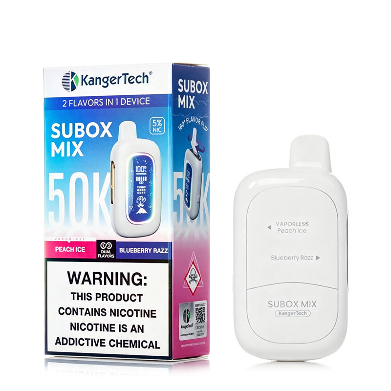 Kanger Subox Mix 50K Disposable Package Contents