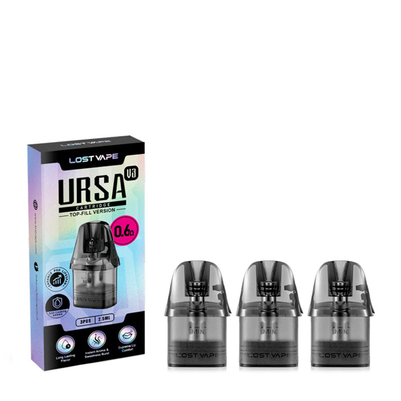 Lost Vape URSA V3 Pods 3 Pack