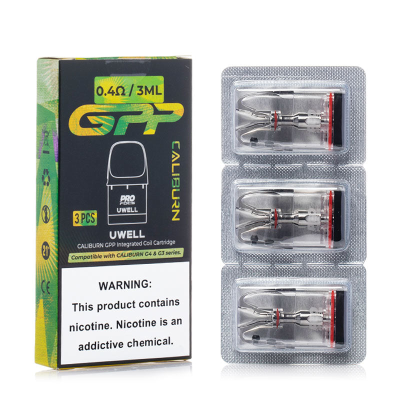 Uwell Caliburn GPP Replacement Pods 3 Pack
