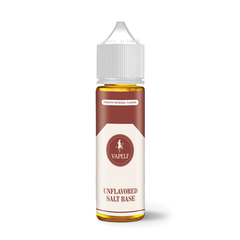 Unflavored Salt Base E-Liquid - Vapelf - 60ml