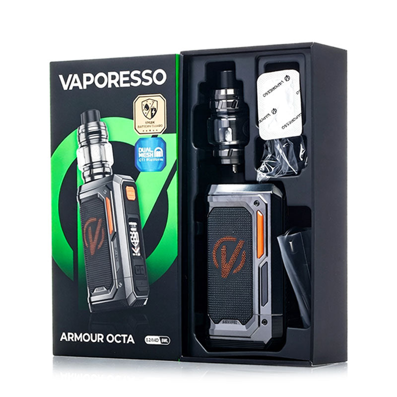 Vaporesso Armour OCTA Mod Kit Package Contents