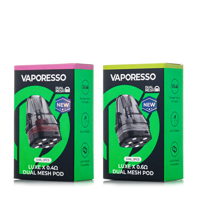 Vaporesso LUXE X Dual Mesh Pods 0 4 ohm