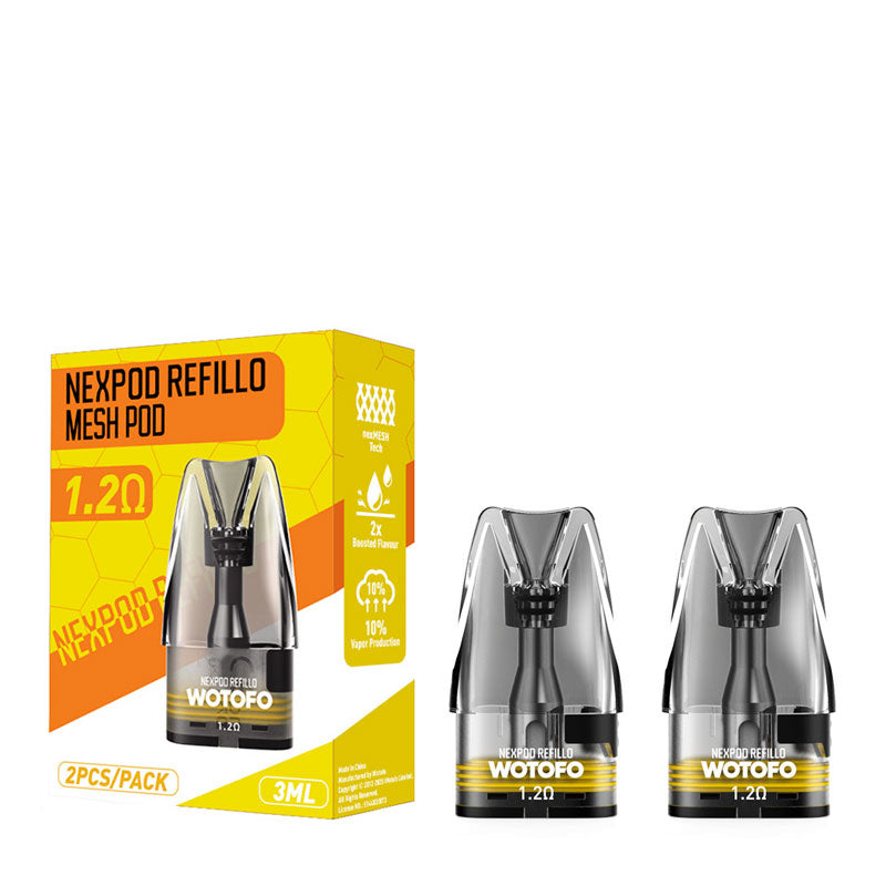 Wotofo NexPOD Refillo Replacement Pods 1 2 ohm