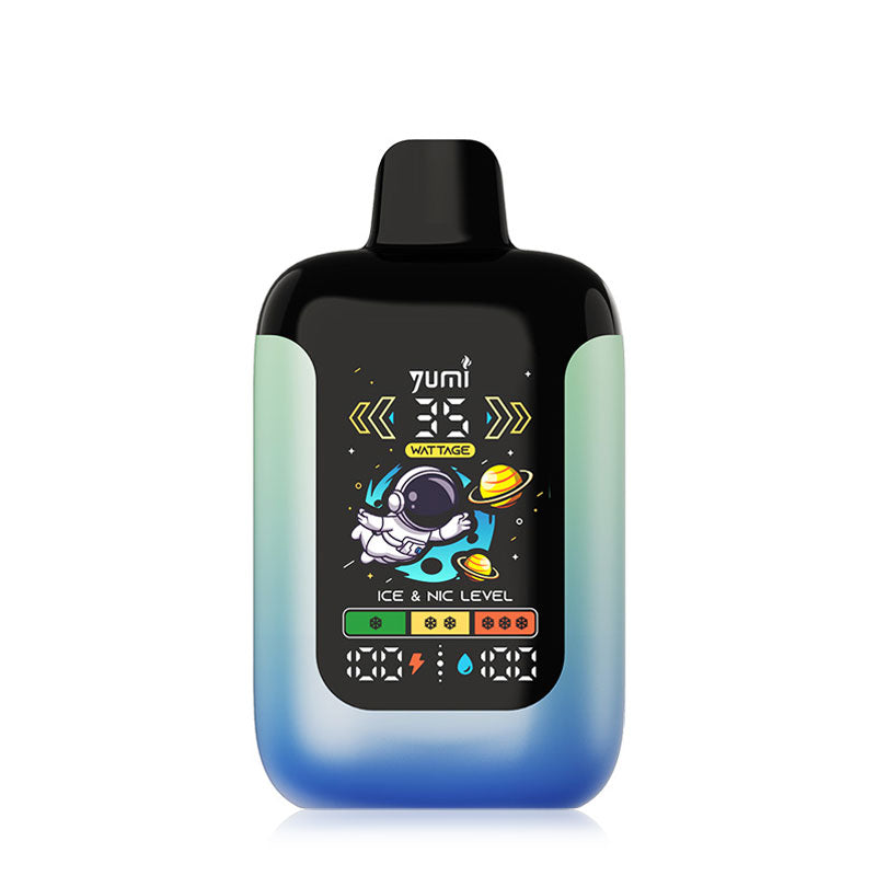 YUMI Spaceman 50K Disposable Blue Razz Ice