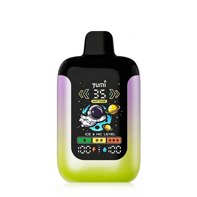 YUMI Spaceman 50K Disposable Raspberry Peach Lime