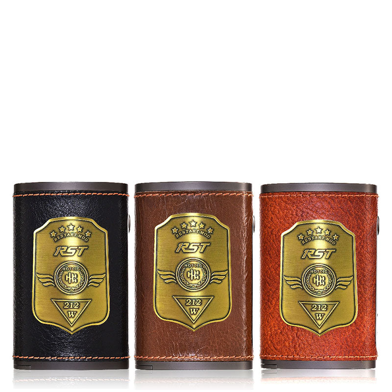Hotcig RST Restart Box Mod Black Brown Orange