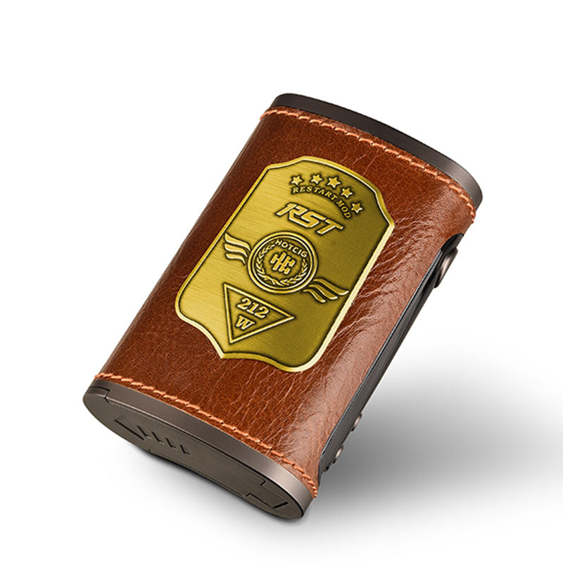 Hotcig RST Restart Box Mod Brown Front View